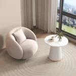 single nordic style sofa chair
