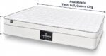 Euro Heaven Hybrid Mattress (Twin (100x200cm)) | Medium Firm Euro Top with Cooling Memory Gel, Natural Latex & Pocket Springs for Back Pain Relief and Motion Isolation - Image 3