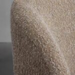 Boucle Fabric Upholstered Bed