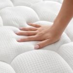 Hybrid Mattress with Quilted Pillow Top, Breathable Knit Cover for Pressure Relief and Motion Isolation, Medium Firm Support - Image 3