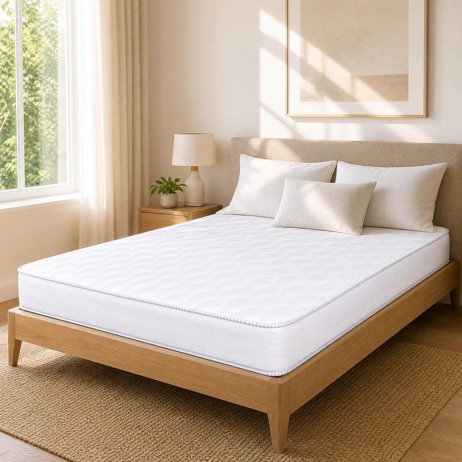 81YhEGDu8rL._AC_SL1500_ Medical Orthopedic Mattress for Back Pain Relief & Spinal Support - Pressure Relieving High-Density Foam Bed - Breathable & Hypoallergenic - Image 1