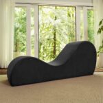 Modern Soft Foam Chaise Lounge Chair for Exercise Yoga Couch Sofa Chair with Comfortable Design for Living Room Home Gym Use - Image 3
