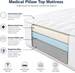Medical Pillow Top Mattress: Orthopedic Support, Pressure Relief and Breathable Material - Image 4