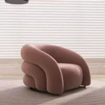 Modern Velvet Leisure Sofa Chair