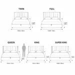 Luxury Hydraulic Storage Bed Frame with Vertical Channel Upholstered Headboard, Hidden Storage Platform Bed, Bedroom Furniture - Image 6